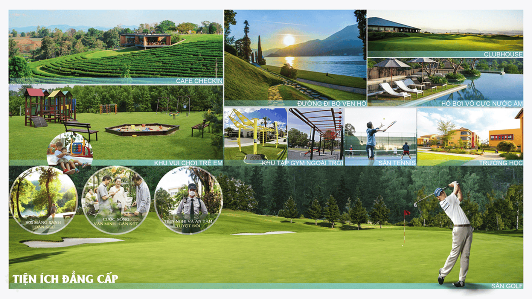Tiện ích dự án Forest Hills Bảo Lộc