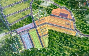Mặt bằng KDC Hồ Mây Retreat