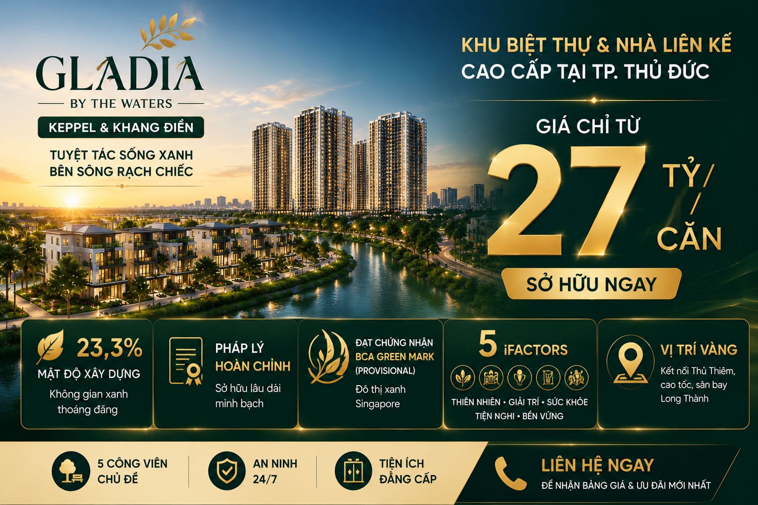 Gladia by the Waters Khang Điền